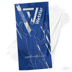 TV Wetzlar Badetuch Badminton